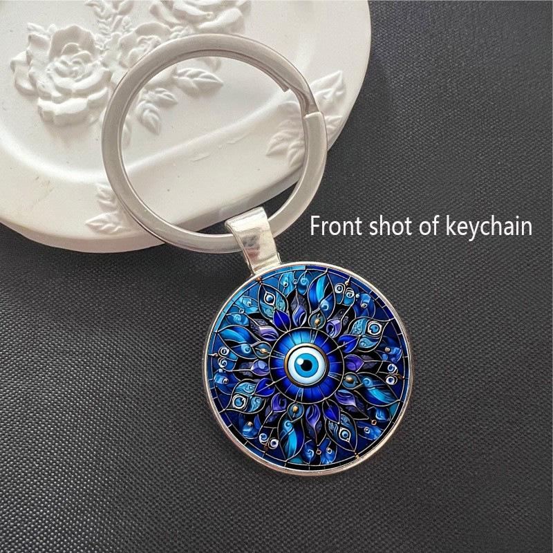 Breloc pandantiv elegant din aliaj Ochi Magic Albastru
