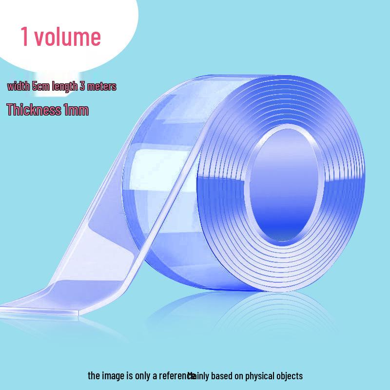 Traceless Double-Sided Nano Adhesive Tape & Bubble Squeeze Decompression Toy