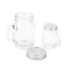 35ml/120ml Mini Mason Jar for Jam Honey Portable Leakproof Coffee Milk Juice Bottle With Lid Home Party Vodka Spirits Shot Glass