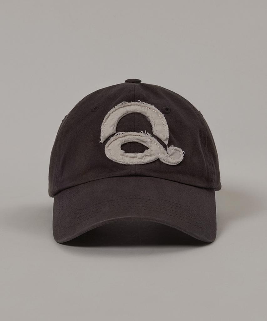 Kyuseu Washed Logo Ball Cap - Brown/White