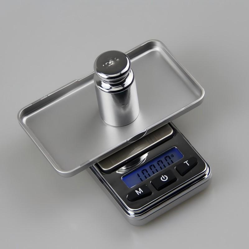 Mini báscula electrónica de bolsillo para joyería, equipo de experimentos, 0,01g, báscula de té, báscula de oro, precisión portá
