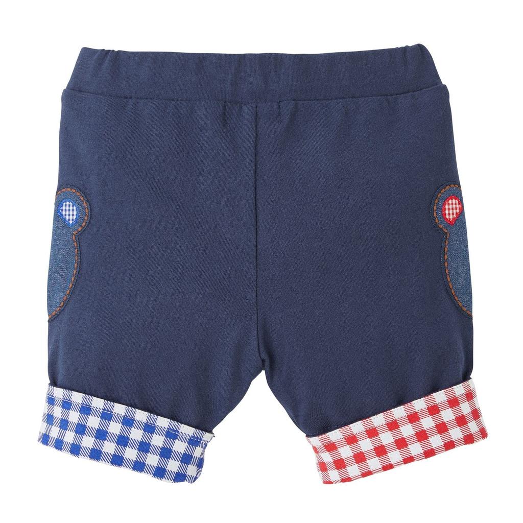 HOT Short pants for navy [MIKIHOUSE BISCUITS] boys, girls, kids, children's clothing, blue, 90cm, 72-3105-499