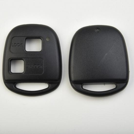 Car Remote Key Button Pad Shell Case Key Button Pad Kit Set For Toyota Yaris