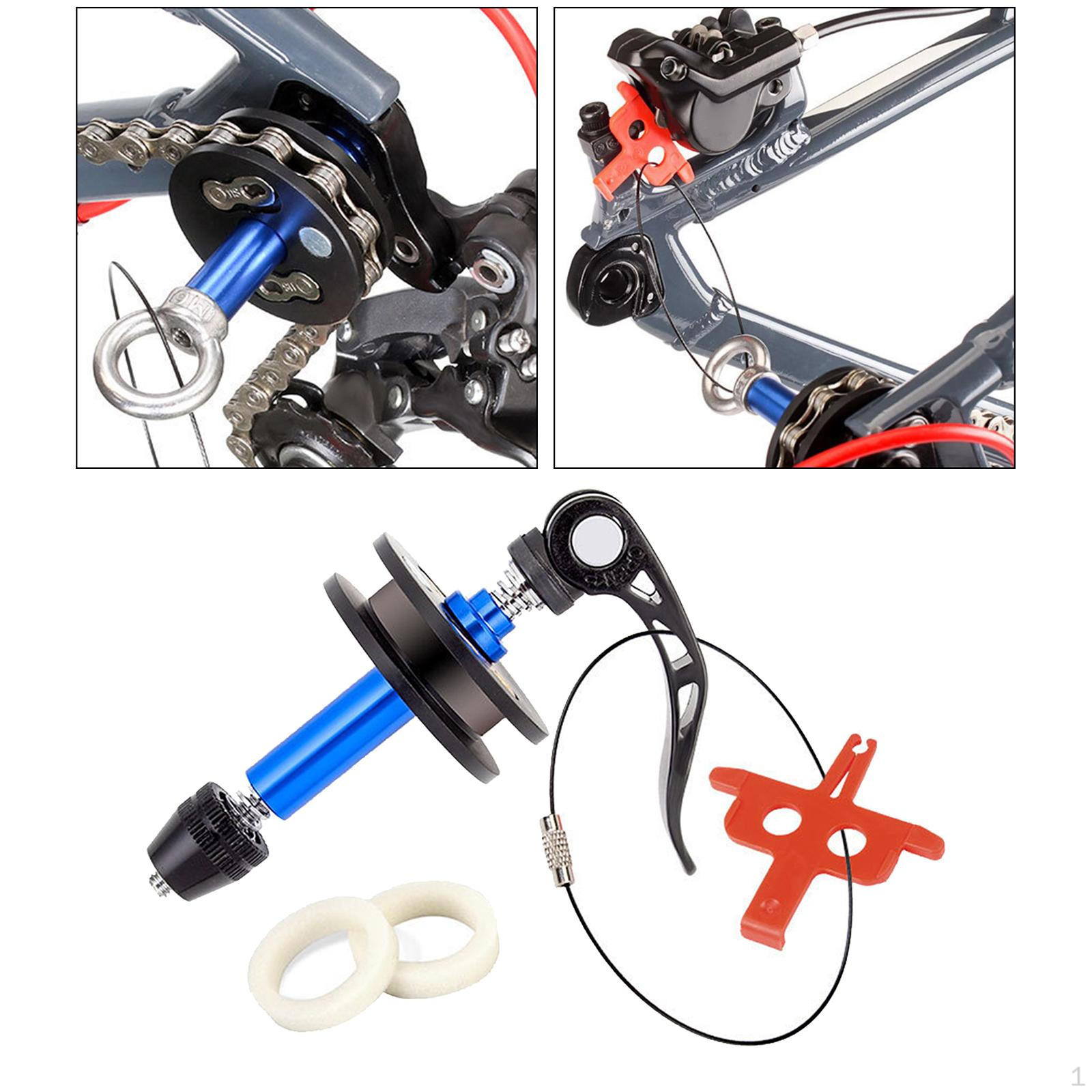 

Hub Chain Keeper Holder Through Thru Axle for Carrying Cleaning Tool Quick Release