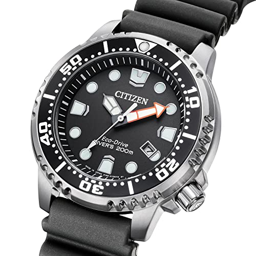 CITIZEN Men's Promaster BN0156-05E Waterproof Dive Watch with Urethane Strap, 200m Water Resistance, Eco-Drive