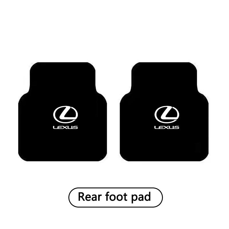 Autofußmatten, Vordere & Hintere Automobil-Teppichfußmatten für Lexus RX330 IS250 Ct200h ES300h RX350 IS300h NX300h UX GX470 LX570