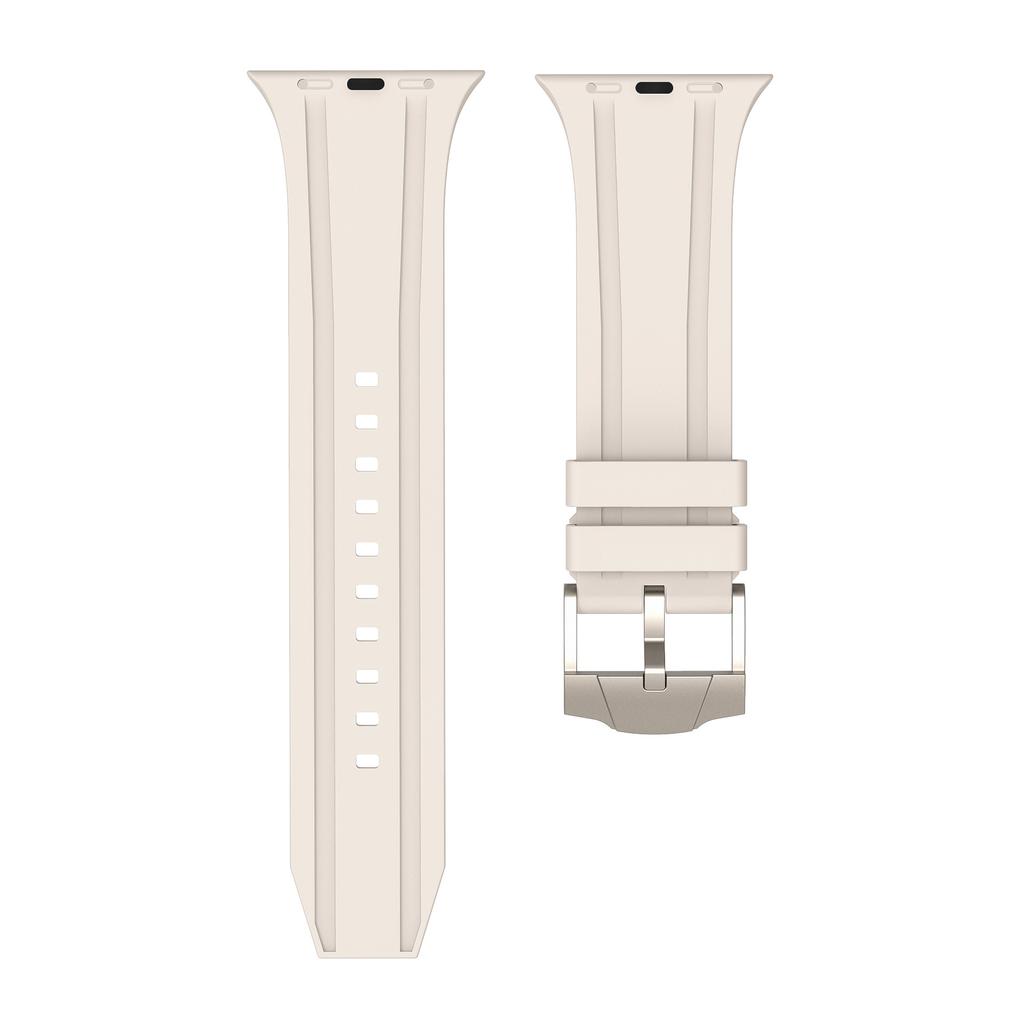 Factory Supply Low Price 38mm 40mm 41mm 42mm 45mm 49mm Silicone Sport Loop Pin Buckle for Watch Band for Strap
