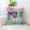Cute Cartoon Alpaca Pillowcase Car Ornaments Office Living Room Sofa Home Pillowcase
