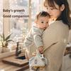 Soft Plush Infant Soothing Toy 3 Calming Sounds 4 Vibration Modes Safe Comfortable Fabric Travel Friendly Design