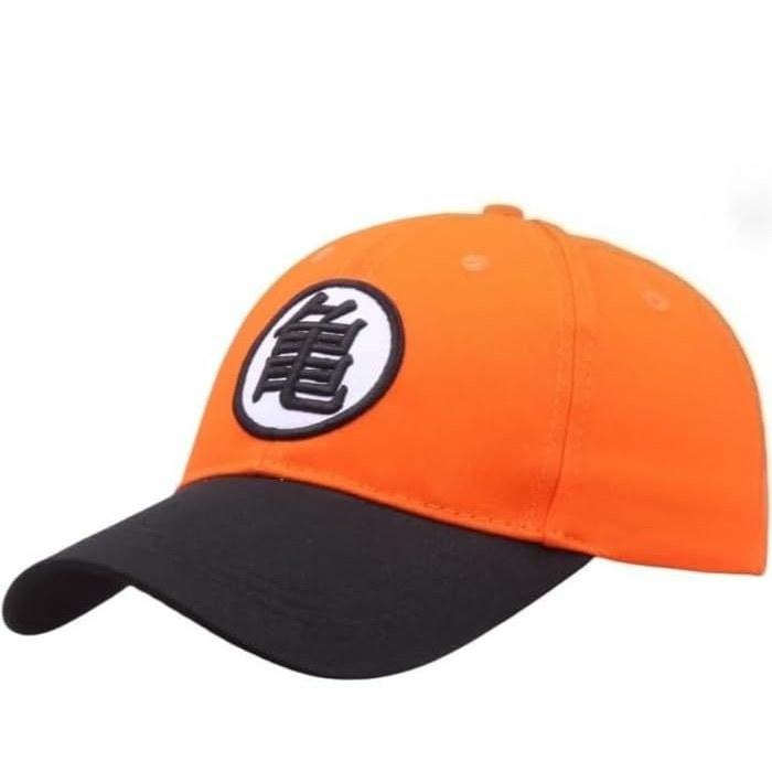 Wukong Majin Turtle Hat Baseball Cap Dragon Ball Goods Summer Cotton Fabric Sun Protection UV Shade Outdoor Breathable Kids Students Adults Commuting