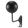 Classy-180° Motorcycle Helmet Rack, Rotation Metal Helmet Holder Wall Mount, Helmet Holder Bike With 2 Hooks Helmet Hanger
