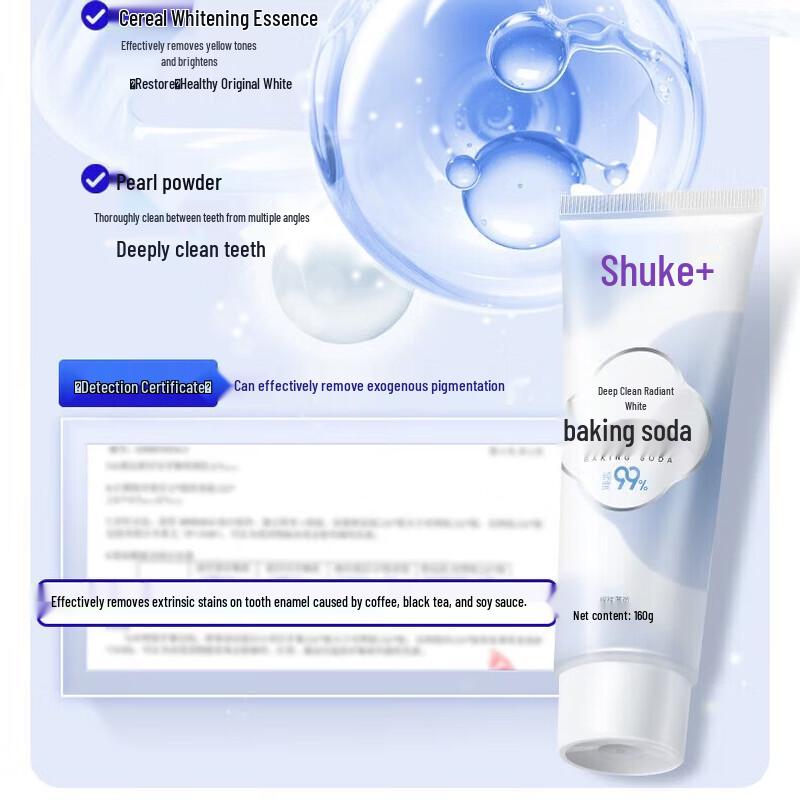 Shuke Baking Soda Whitening Toothpaste