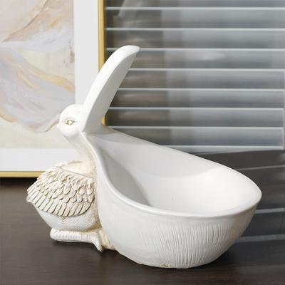 Big Beak Bird Storage Statue Creative Resin Storage Ornament for Home Decor, Bedroom, Living Room, Study, and Office Desk Decor