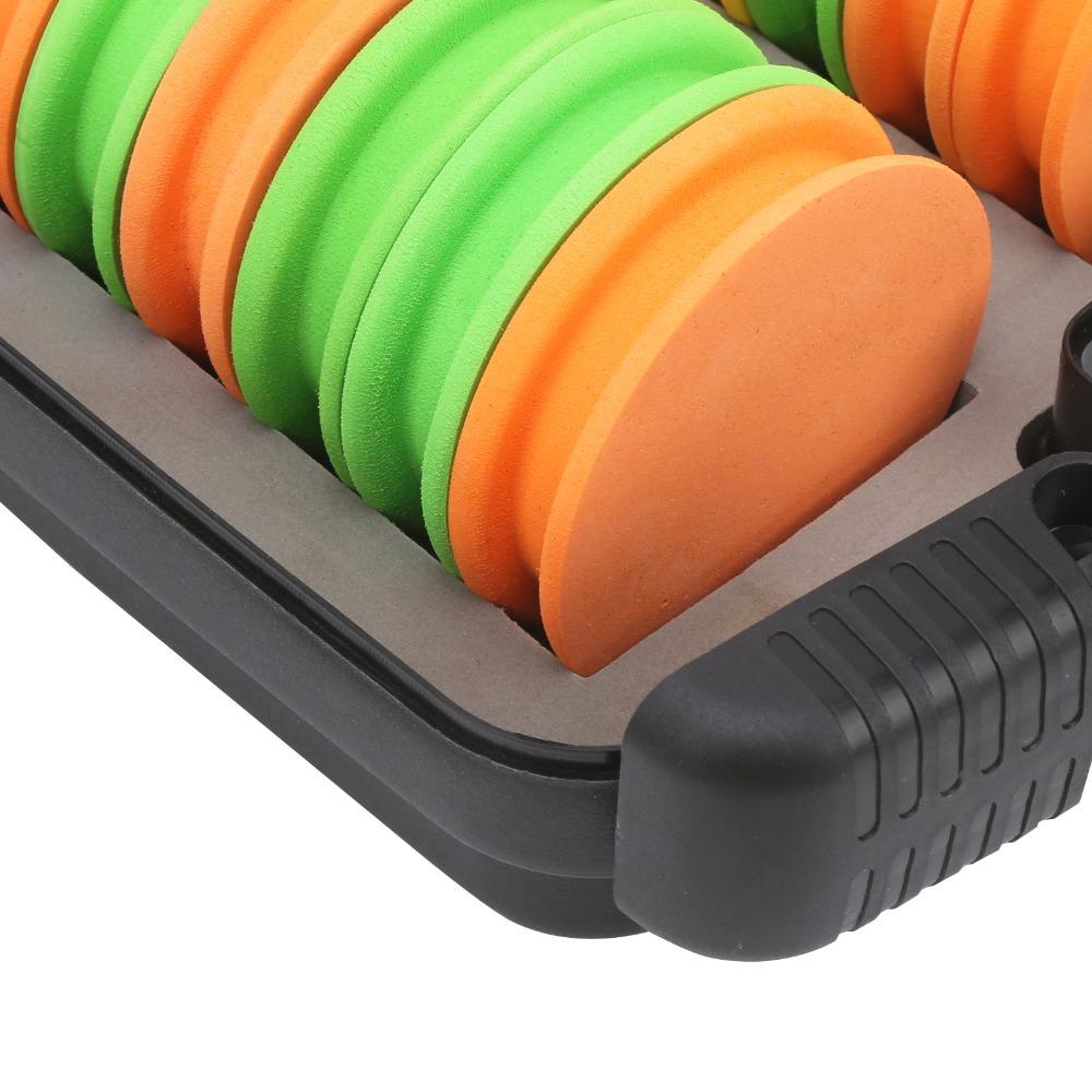 24PCS Mix Color Fishing Winding Board EVA Fishing Line Holder Portable Fishing Spools  Winder Tool