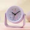 Cute Children's Desktop Mini Clock High-value Student Special Seat Clock Boys and Girls Silent Pink Alarm Clock