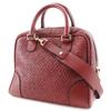 Loewe Amazona 75 Handbag Repeat Anagram 2WAYShoulder Red Calfskin Women Used