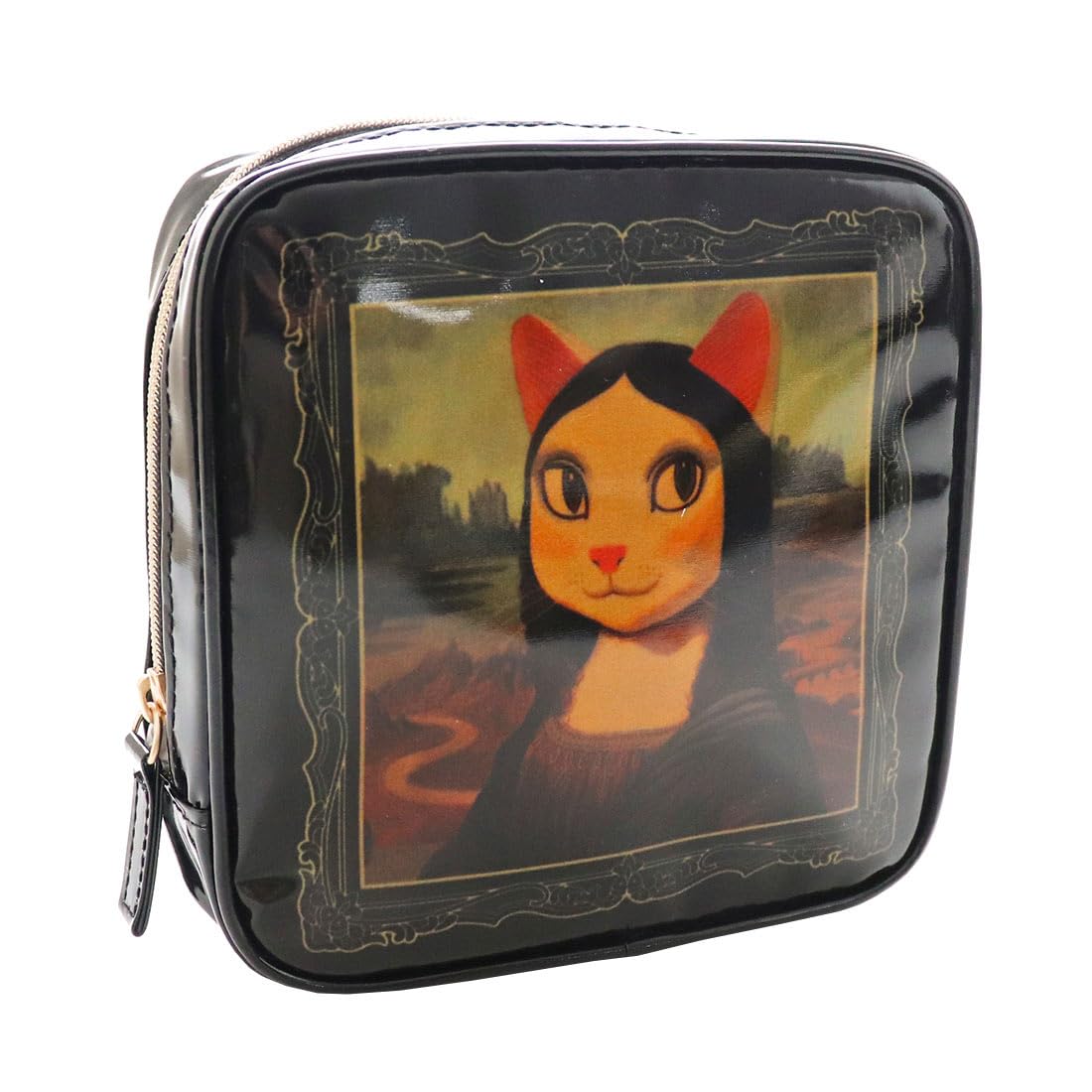 

Кошачий Арт Пауч Монья Ньявинчи [КОШАЧИЙ АРТ] Лиза/Леонардо (черный) 000519-0005-01 чёрный