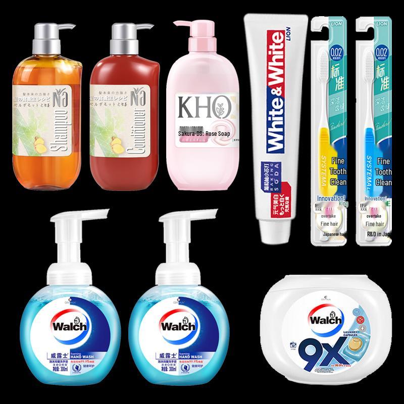 

Lion Brand Grapefruit Baking Soda Whitening Toothpaste & Daily Care Combo