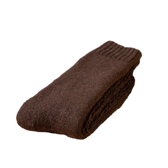 

Men Wool Blend Socks Stretchy Thickened Casual Socks with Elastic Cuffs Warm Winter Boot Socks for Work Hiking Daily Errands