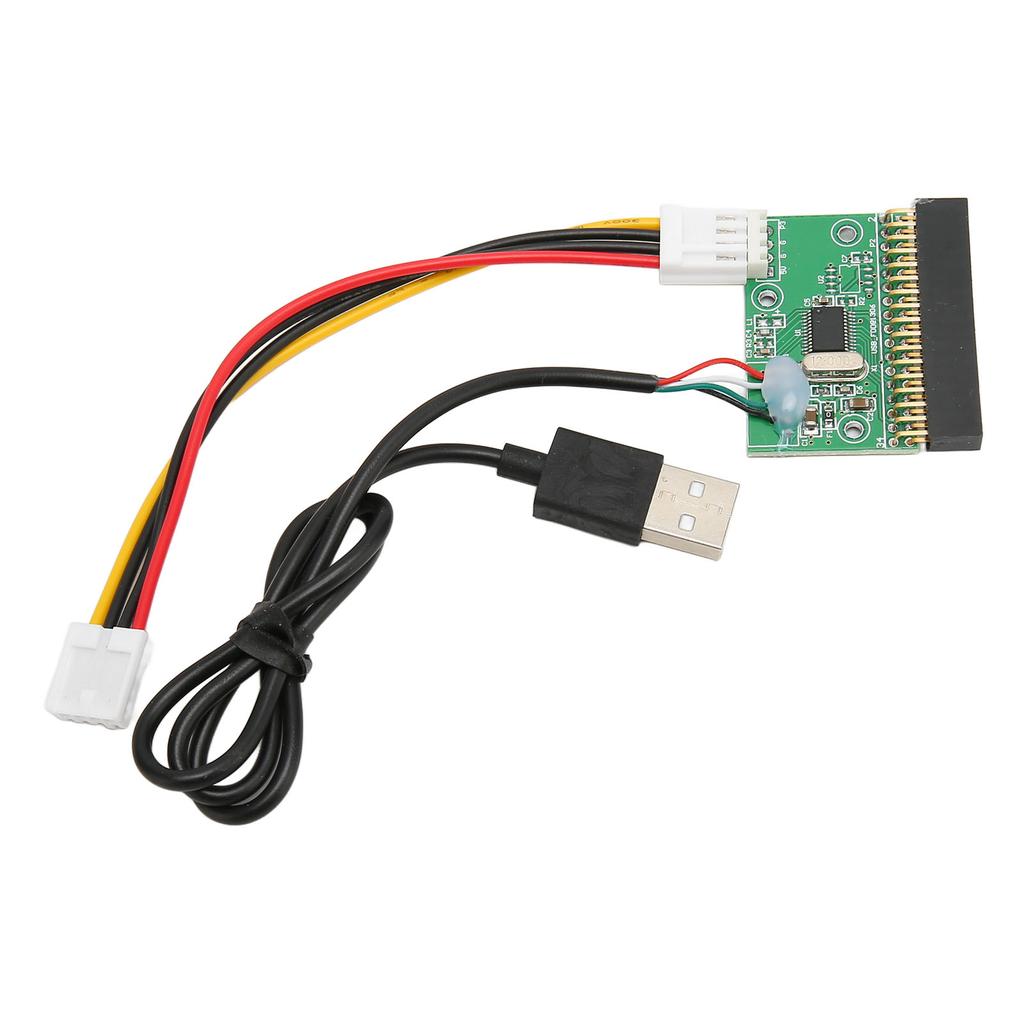 1.44MB 3.5in Floppy Drive Connector Plug and Play 34 PIN To USB Cable Adapter for 1.44MB Floppy Drive