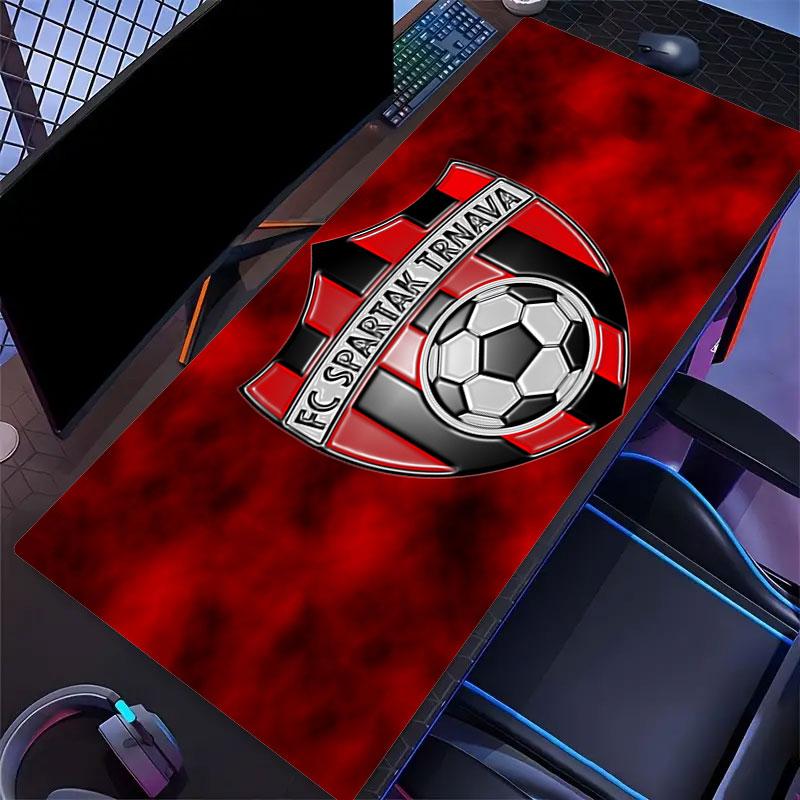 FC Spartak Trnava Mouse Pad, Large Gaming Desk Mat, Non-slip XXL Mousepad for Laptop & Tablet, Mini PC Playmat with Stitched Edges