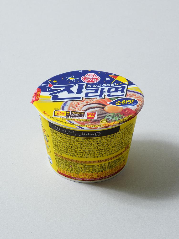 Ottogi Jin Ramen Mild Cup Noodles 110g 1ea