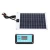 Solar Panels 1 for 5 50W Solar Panel Battery Charger with MPPT 100A Controller for 12V Battery and