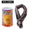 Funny Bouncing Snake Surprise Gift In Potato Chip Can
