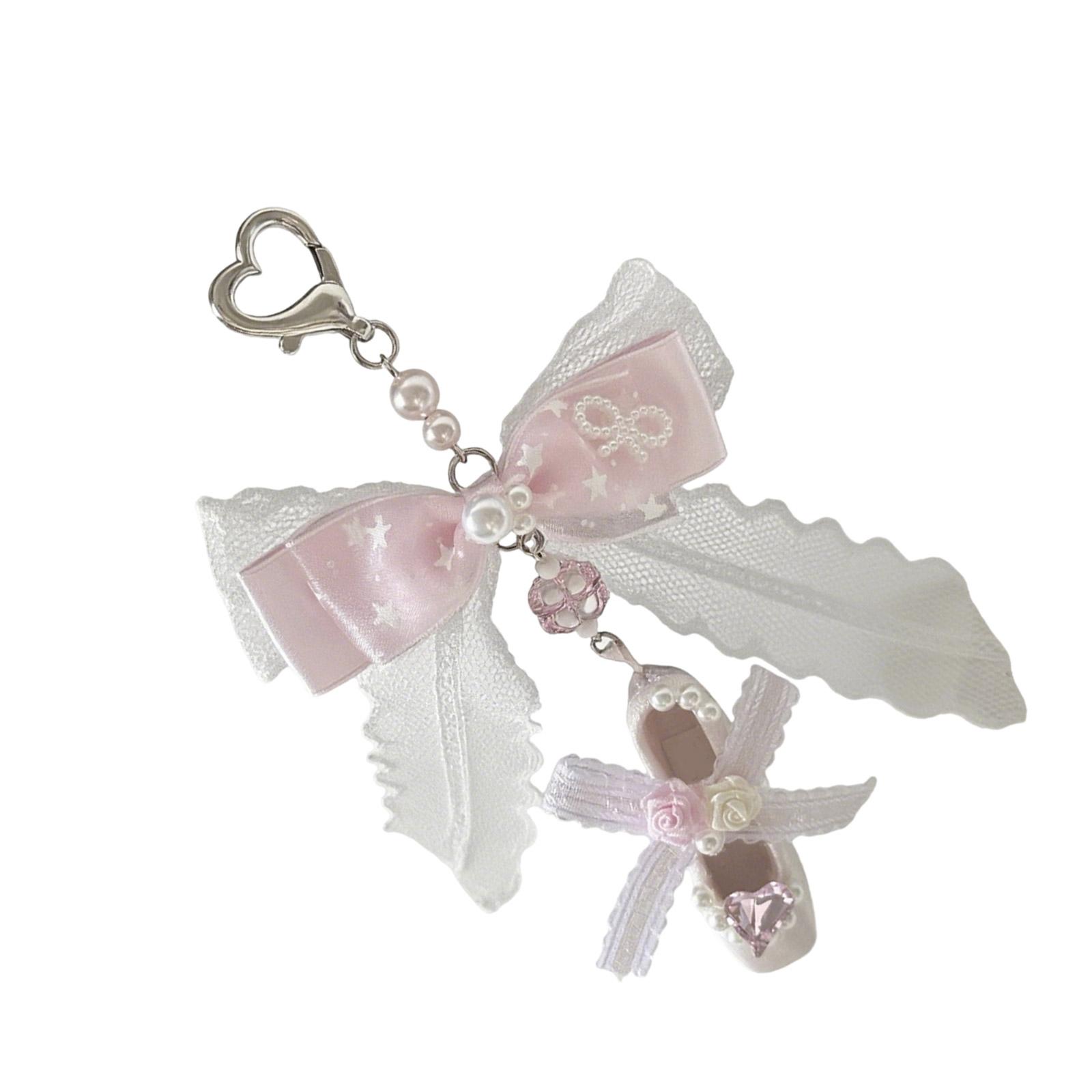 

Элегантный шарм в виде бабочки с бантом из искусственного жемчуга для сумок, модный аксессуар для кошелька, приятный на ощупь