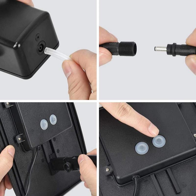 Fish Tank Aerator Oxygen Pump Solar Aerator With Three Modes Portable Pond Bubbler Fish Tank Oxygenator For Hydroponic Plants