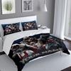 Custom Name Assassin Game 3PCS Bedding Set For Bedroom Dormitory,Including 1pc Duvet Cover And 2pcs Pillowcases Large size Fan gift