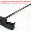 4-Inch Heavy-Duty Woodworking Mini F-Clamp – Quick Ratchet Bar Clamp, DIY Carpentry Hand Tool