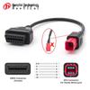 Honda Guzzi Piaggio Vespa 6-Pin OBD Motorcycle Adapter Cable