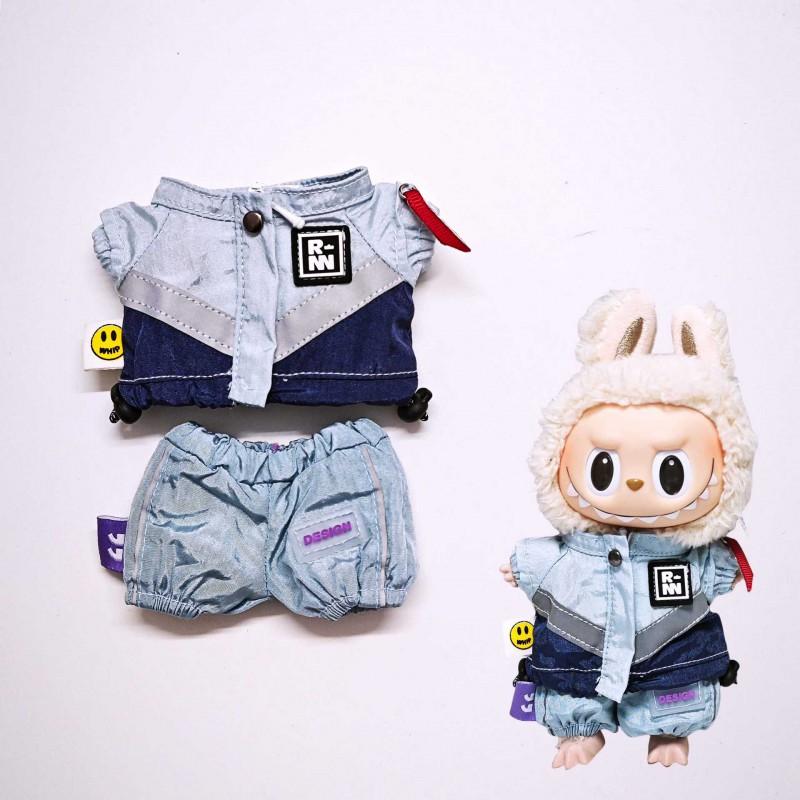Labubu Doll Clothes Set Sporty Outfit Pants Jacket 1st 2nd 3rd Gen Collectible Figure Accessories