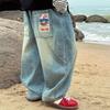 Autumn 2025 Fairy Tale Korean Style Soft Denim Gradient Wash Boys' Jeans - Comfortable, Versatile Long Pants