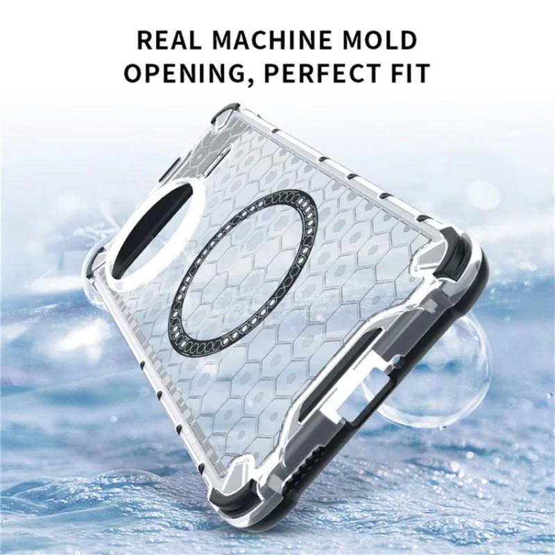 For Xiaomi Redmi K80 5G/Xiaomi Poco F7 Pro 5G Case Compatible with MagSafe WANLONFENG FC Series TPU+PC Phone Cover with Tempered Glass