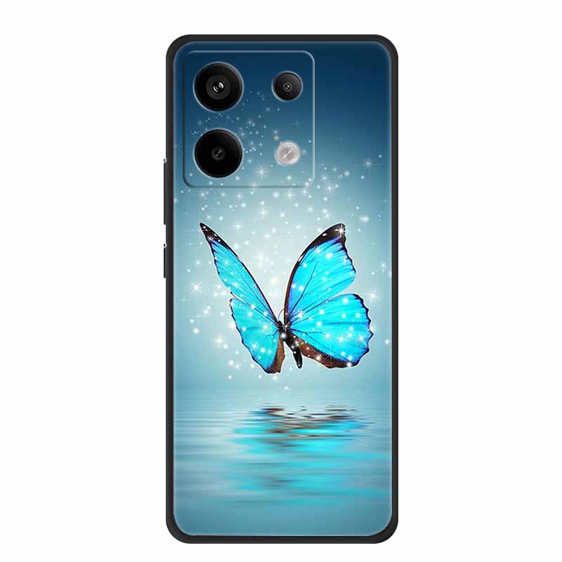 For Xiaomi Redmi Note 13 Pro 5G 4G Case Animals TPU Soft Silicone Back Cover Phone Cases for Redmi Note13 4G 5G Bumper Wolf Para