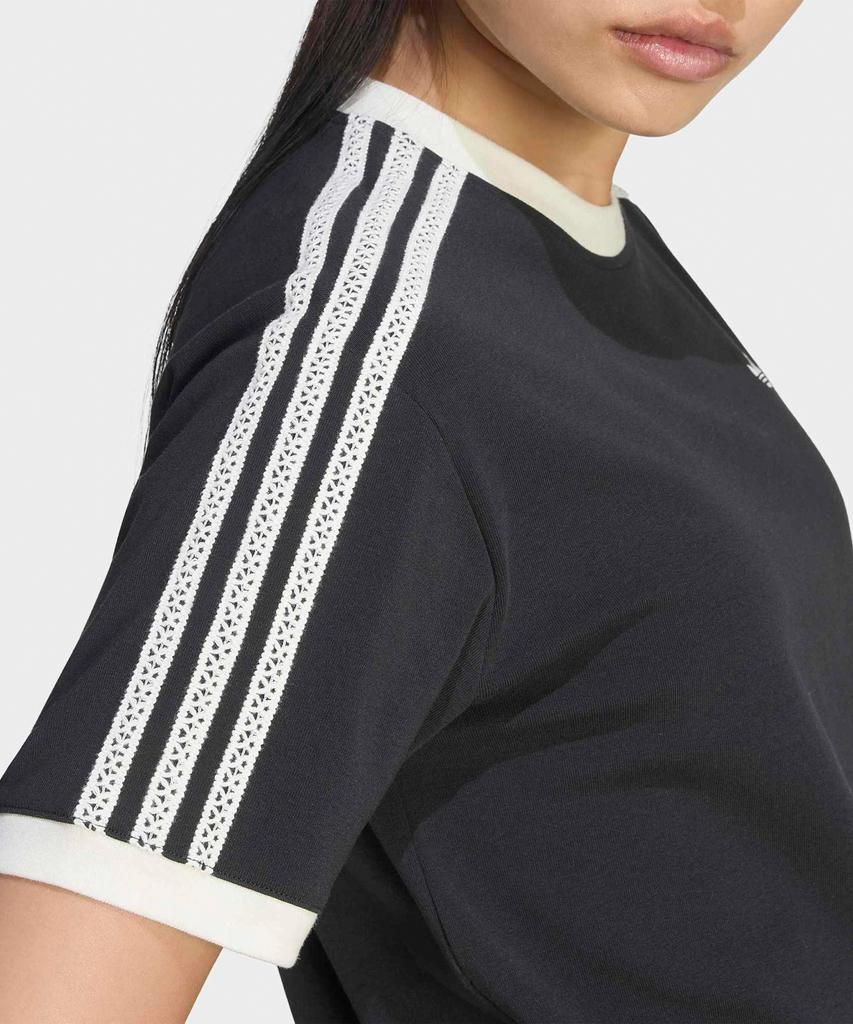 ADIDAS Summer Glow Advanced 3-Stripe Tee - Black / Ky8127