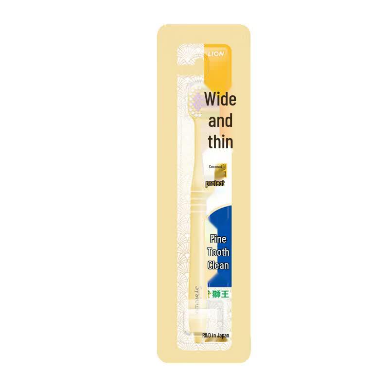 Lion Smile Gum Care Wide Slim Toothbrush (2-Pack)