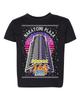 Camiseta Gráfica Infantil Retro Nakatomi Plaza 1988 Festa de Férias Unissex