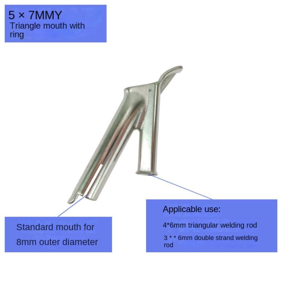 8mm Triangle Speed Nozzle 5mm Power Tool Accessories New Welding Nozzles  Hot Air Blower