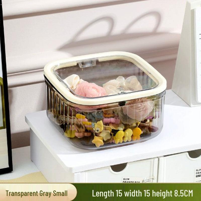 

Прозрачный органайзер для детских аксессуаров для волос для заколок, шпилек, резинок и галстуков