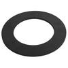 Skjøte dartplate veggbeskytterring høy styrke, avtagbar enkel installasjon Vegg surround dart ryggplate svart ring