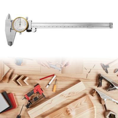 Versatile Woodworking Measurement Tool Adjustable Dial Gauge Precisions Woodworking Dial Gauge Alloy Ruler 24cm/9inch
