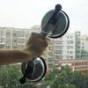 2Pcs Double Handle Suction Cups Plate 100KG Load Capacity Heavy Duty Aluminum Alloy Suction Cups for