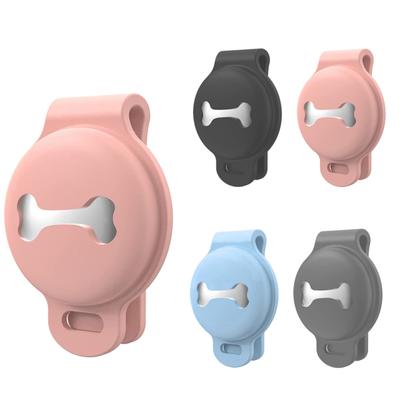 Silikonové ochranné pouzdro Kost pro psa Anti-loss Lokátor Sledovací zařízení Kryt Kočka Pes Pták Sledovací zařízení pro domácí mazlíčky