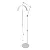 16in Half Moon Lamp LED Floor Beauty Light Dimmable Makeup Nail Tattoo Light Adjustable Height 3