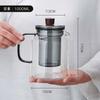 Pokaro Tea Heat-Resistant Glass Teapot, 1000ml Full Capacity, Stovetop-Safe, Microwave-Safe, 170°C160°F, Suitable for Jujube Tea, Chinese Tea,