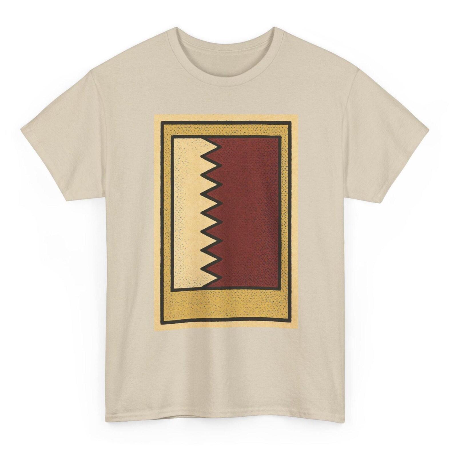 Qatar Flag T-Shirt Unisex: Retro Doha Tee 4XL