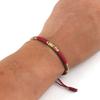 Tibetan Buddhism Lucky Bracelet Unisex Braided Adjustable King Kong Knot Red String Bracelets for Men Women Couple Pulsera